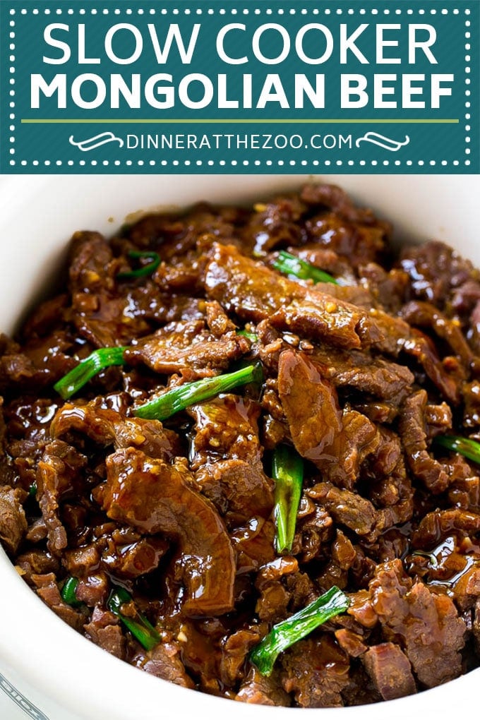 Slow Cooker Mongolian Beef Recipe | Crock Pot Mongolian Beef | Asian Beef Recipe | Slow Cooker Beef #beef #slowcooker #crockpot #asianfood #sraye
