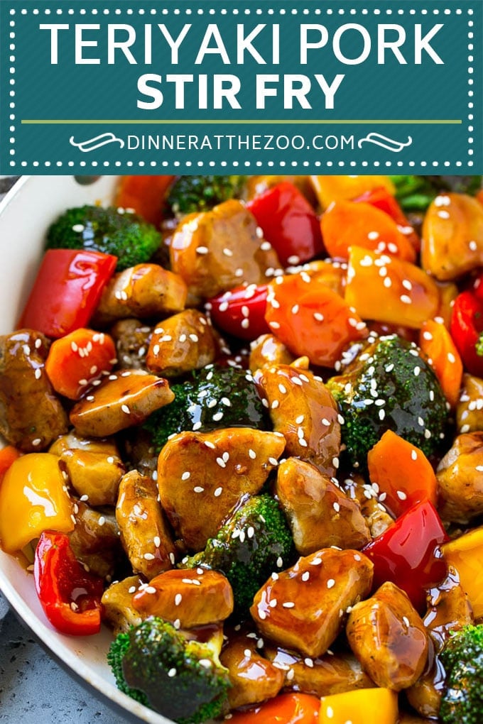 Teriyaki Pork Stir Fry Recipe | Pork Stir Fry | Easy Pork Recipe | Teriyaki Pork #teriyaki #pork #stirfry #asianfood #healthy #dinner #sraye