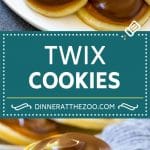 Twix Cookies Recipe | Chocolate Caramel Cookies | Shortbread Cookies #cookies #baking #caramel #chocolate #dessert #sraye