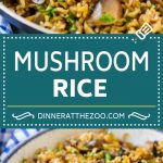Mushroom Rice Recipe | Baked Rice | Rice Pilaf #rice #mushrooms #sidedish #dinner #sraye