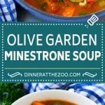 Olive Garden Minestrone Soup Recipe | Minestrone Soup | Copycat Recipe #minestrone #soup #italianfood #vegetarian #dinner #sraye