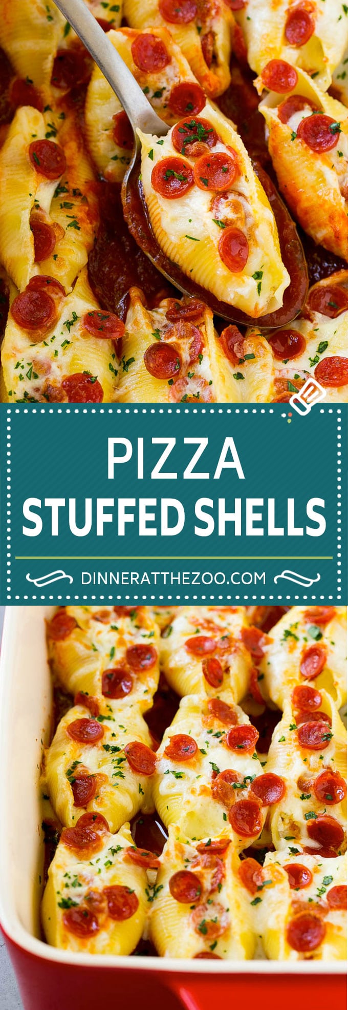Pizza Stuffed Shells | Stuffed Shells Recipe | Italian Stuffed Shells #pizza #pasta #cheese #pepperoni #dinner #sraye