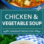 Chicken Vegetable Soup Recipe | Chicken Soup | Healthy Soup | Vegetable Soup #chicken #soup #vegetables #healthy #cleaneating #dinner #sraye