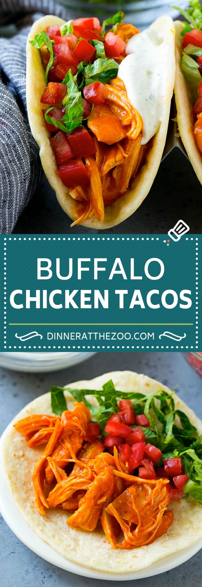 Buffalo Chicken Tacos | Chicken Taco Recipe | Spicy Chicken Tacos #tacos #tacotuesday #buffalochicken #chicken #ranch #dinner #sraye