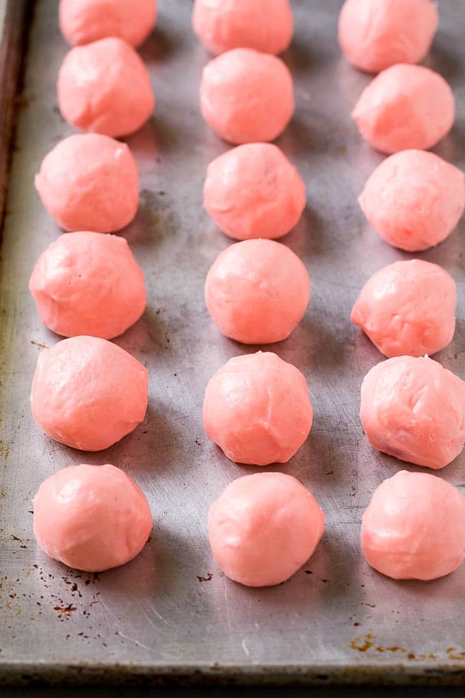 Chocolate Covered Cherries Recipe | Cherry Cordials | Cherry Candy #chocolate #candy #dessert #cherry #sweets #sraye Pink fondant wrapped maraschino cherries.