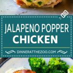 Jalapeno Popper Chicken Recipe | Bacon Wrapped Chicken | Stuffed Chicken | Low Carb Chicken #chicken #lowcarb #keto #bacon #jalapenos #cheese #dinner #sraye