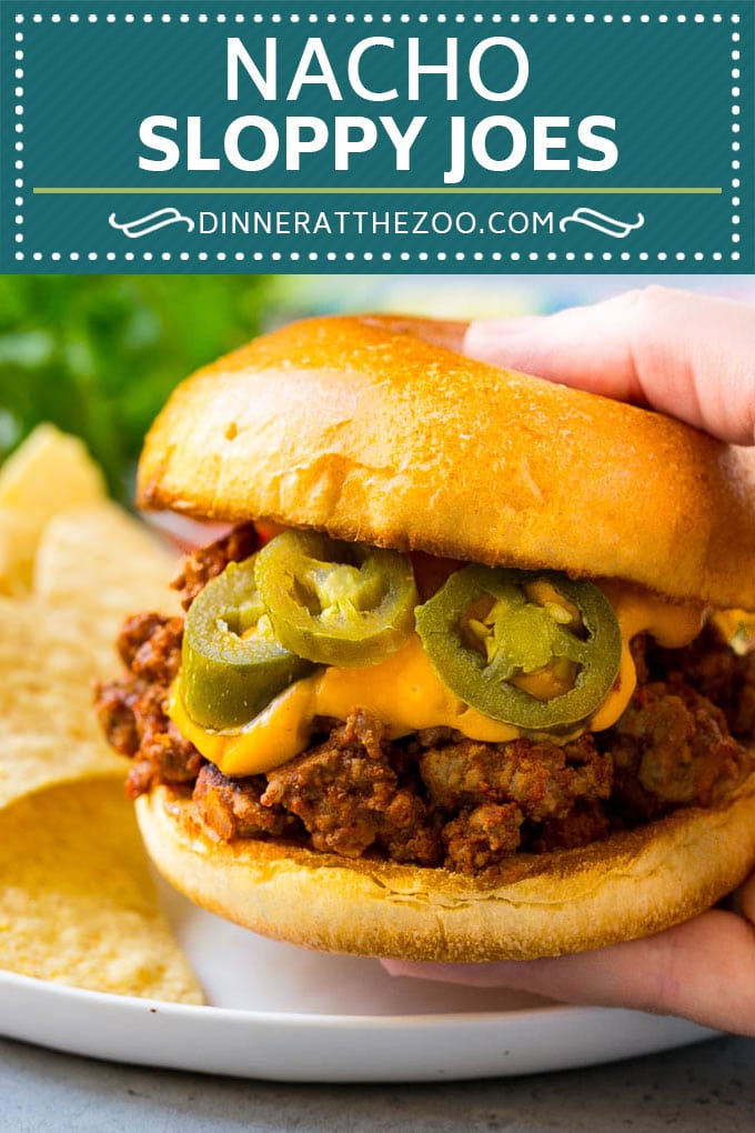Nacho Sloppy Joes Recipe | Ground Beef Recipe | Easy Sloppy Joes #beef #nachos #cheese #spicy #sandwich #dinner #sraye