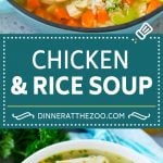 Chicken and Rice Soup Recipe | Homemade Chicken Soup | Easy Chicken Soup #soup #chicken #rice #dinner #glutenfree #comfortfood #sraye