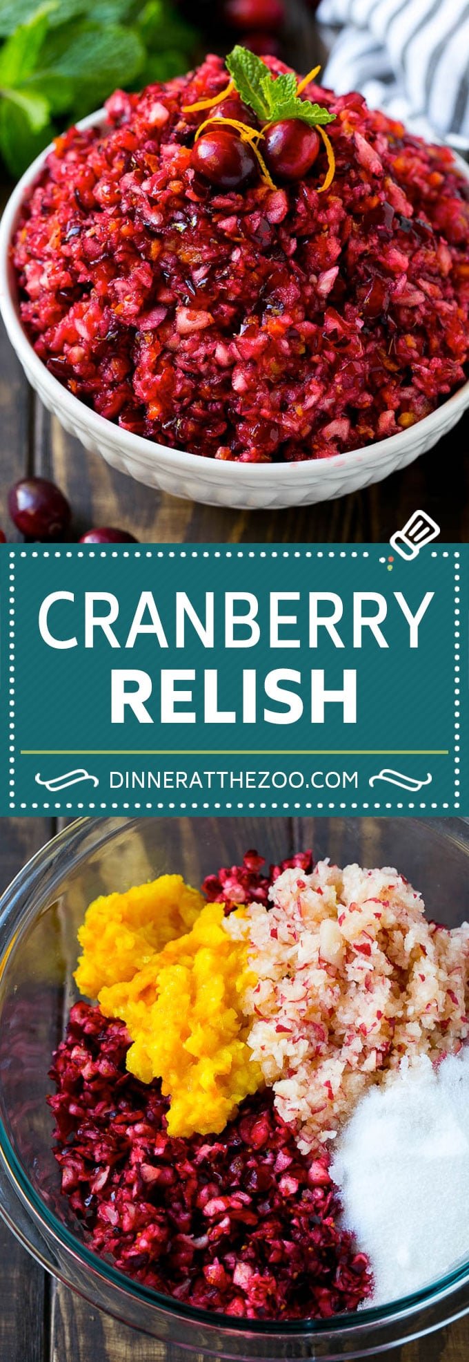 Cranberry Relish Recipe | Cranberry Sauce | Raw Cranberry Relish #cranberry #relish #sauce #thanksgiving #fall #dinner #sraye