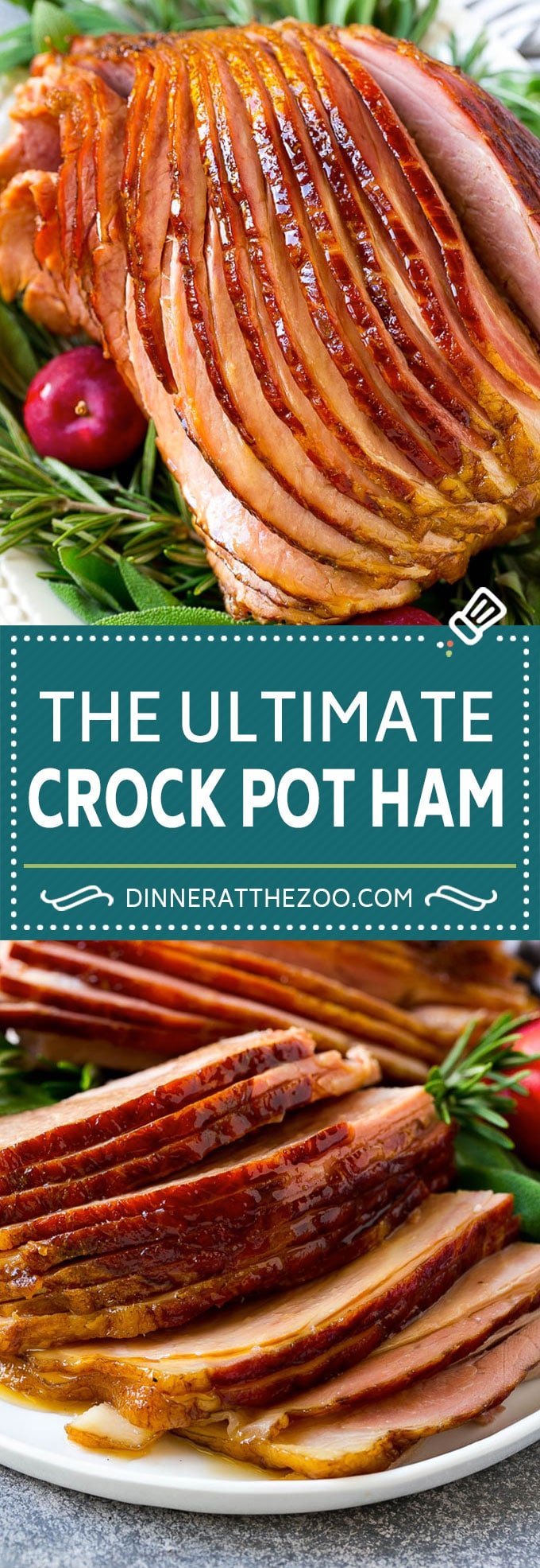 Crock Pot Ham Recipe | Slow Cooker Ham | Glazed Ham | Thanksgiving Ham | Christmas Ham | Easter Ham #ham #slowcooker #crockpot #dinner #christmas #thanksgiving #easter #glutenfree #sraye