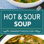 Hot and Sour Soup Recipe | Chinese Soup Recipe #soup #chinese #asian #dinner #vegetarian #tofu #mushrooms #sraye