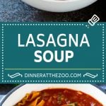 Lasagna Soup Recipe | Italian Soup | Ground Beef Soup #lasagna #pasta #soup #beef #dinner #sraye #italian