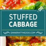 Stuffed Cabbage Recipe | Cabbage Rolls | Baked Cabbage #cabbage #beef #rice #glutenfree #dinner #sraye