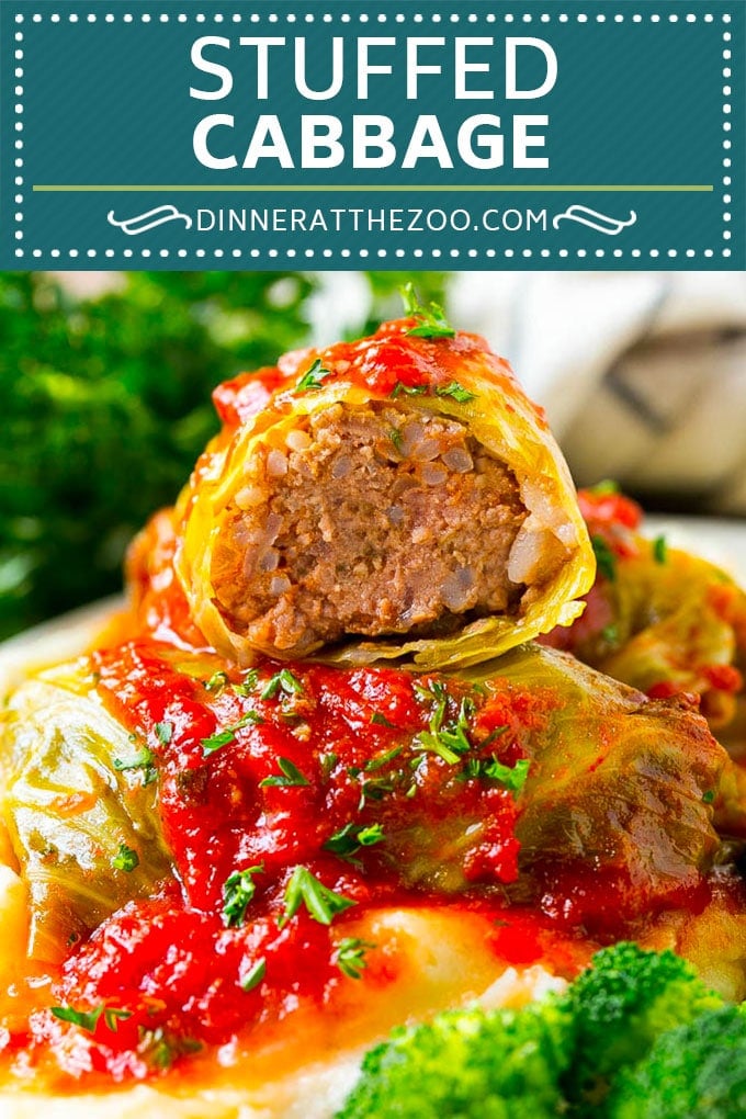 Stuffed Cabbage Recipe | Cabbage Rolls | Baked Cabbage #cabbage #beef #rice #glutenfree #dinner #sraye