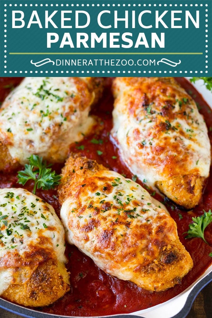 Baked Chicken Parmesan Recipe | Italian Chicken Parmesan | Baked Chicken #chicken #cheese #pasta #dinner #sraye