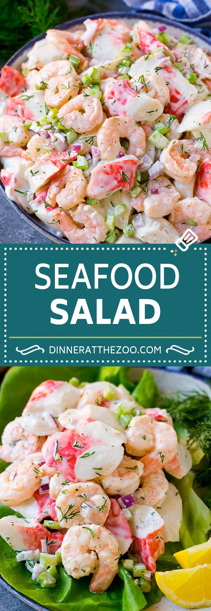 Seafood Salad Recipe | Shrimp Salad Recipe | Crab Salad #salad #shrimp #crab #seafood #lunch #lowcarb #dinner #sraye