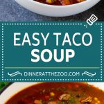 Taco Soup Recipe | Beef Taco Soup | Mexican Soup #soup #beef #taco #mexicanfood #beans #dinner #sraye
