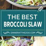 Bacon Broccoli Slaw Recipe | Coleslaw Recipe | Broccoli Slaw #broccoli #slaw #salad #apple #bacon #sidedish #lunch #sraye