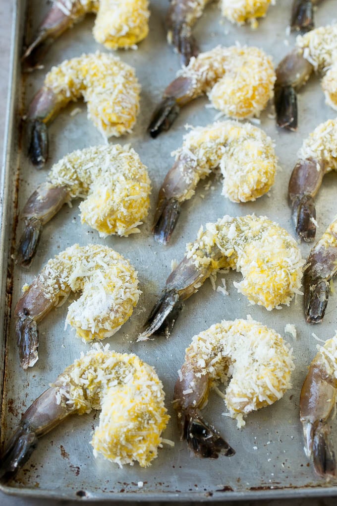 Coconut Shrimp Recipe | Fried Shrimp | Shrimp Appetizer #shrimp #coconut #appetizer #seafood #dinner #sraye Raw shrimp coated with breadcrumbs and shredded coconut.