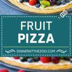 Fruit Pizza Recipe | Dessert Pizza | Fruit Dessert #cookie #fruit #pizza #dessert #sweets #sraye