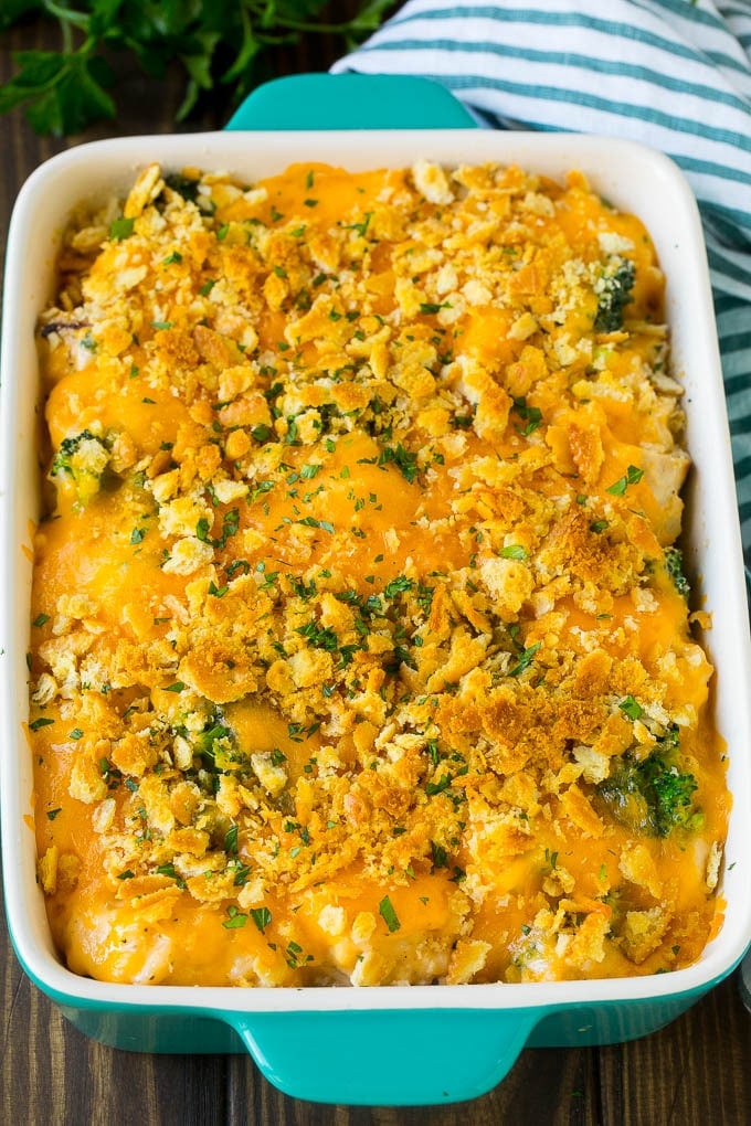 Chicken Casserole Recipe | Chicken and Rice Casserole | Chicken and Broccoli Casserole #casserole #chicken #rice #broccoli #cheese #dinner #sraye Baked chicken casserole with a crunchy cheesy topping.