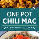 One Pot Chili Mac Recipe | One Pot Pasta | Chili Mac #dinner #beef #pasta #macaroni #beans #cheese #sraye #onepot