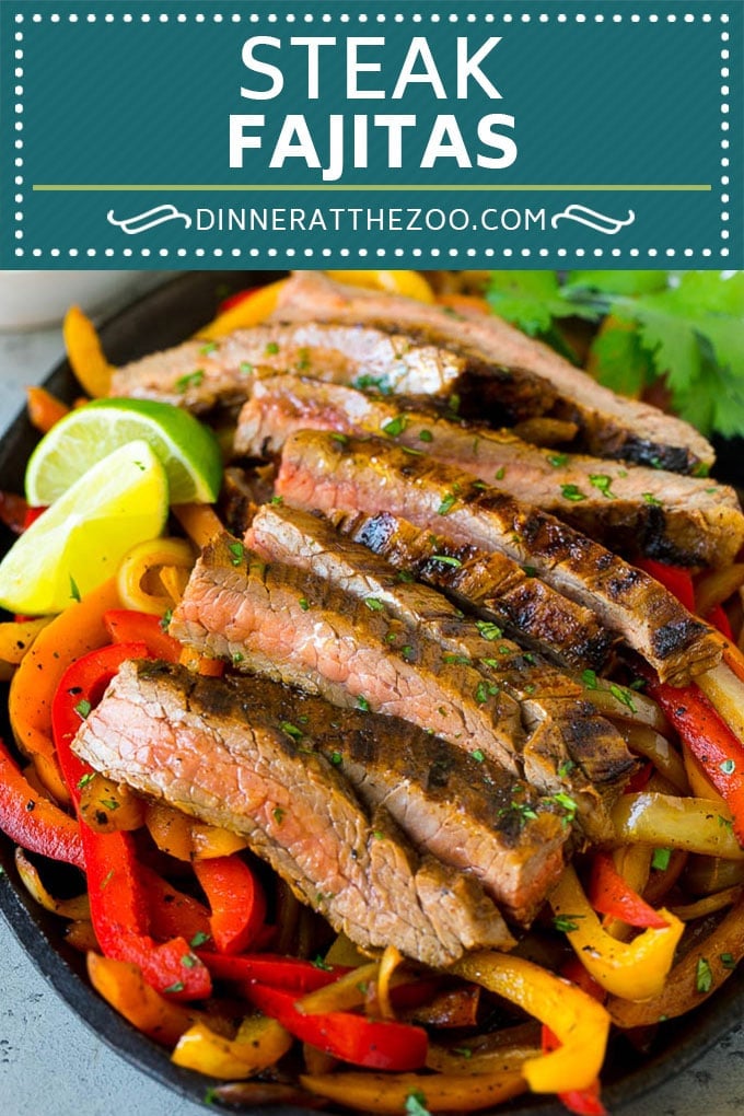 Steak Fajitas Recipe | Beef Fajitas | Steak Recipe #fajitas #steak #beef #mexicanfood #dinner #sraye