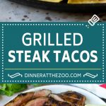 Steak Tacos Recipe | Beef Tacos | Grilled Steak #steak #tacos #tacotuesday #avocado #dinner #sraye