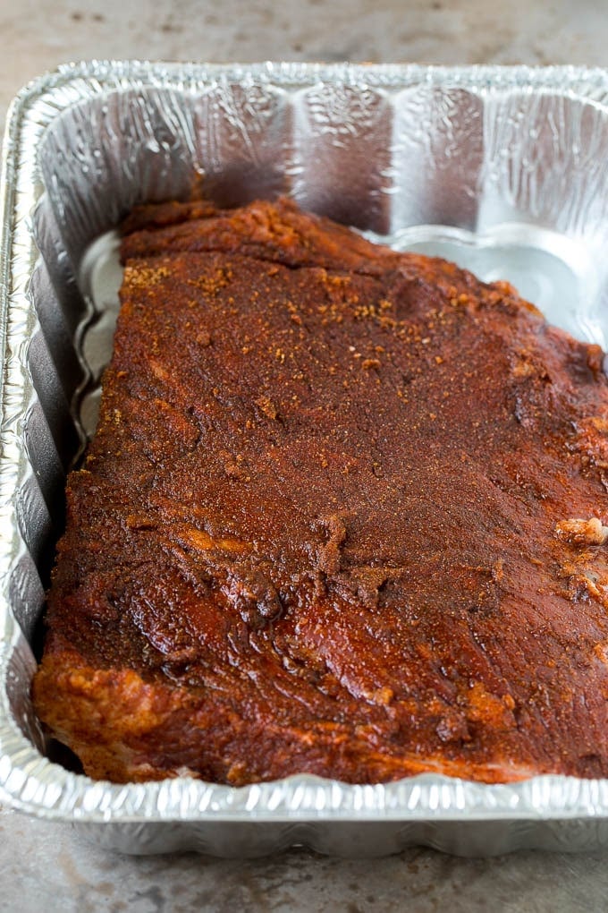 Burnt Ends Recipe | Smoked Brisket | Beef Brisket #brisket #bbq #smoker #beef #dinner #sraye Beef brisket coated in BBQ spice rub.
