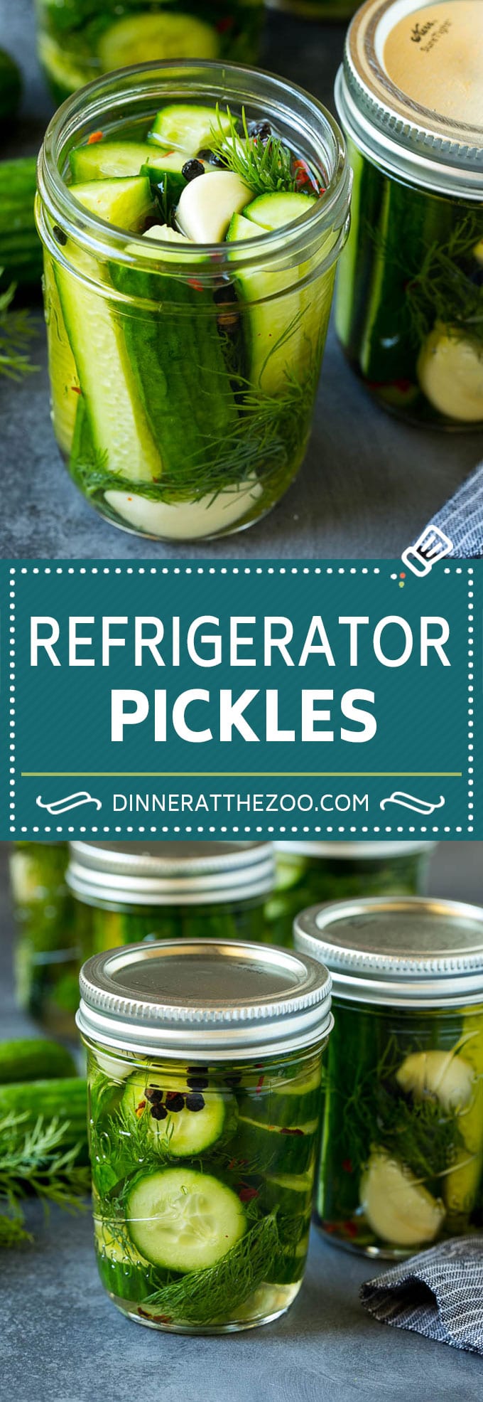Refrigerator Pickles Recipe | Pickled Cucumbers | Quick Pickles #pickles #cucumbers #garlic #dill #sraye