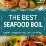 Seafood Boil Recipe | Shrimp Boil #lobster #shrimp #clams #crab #sausage #corn #potatoes #dinner #sraye