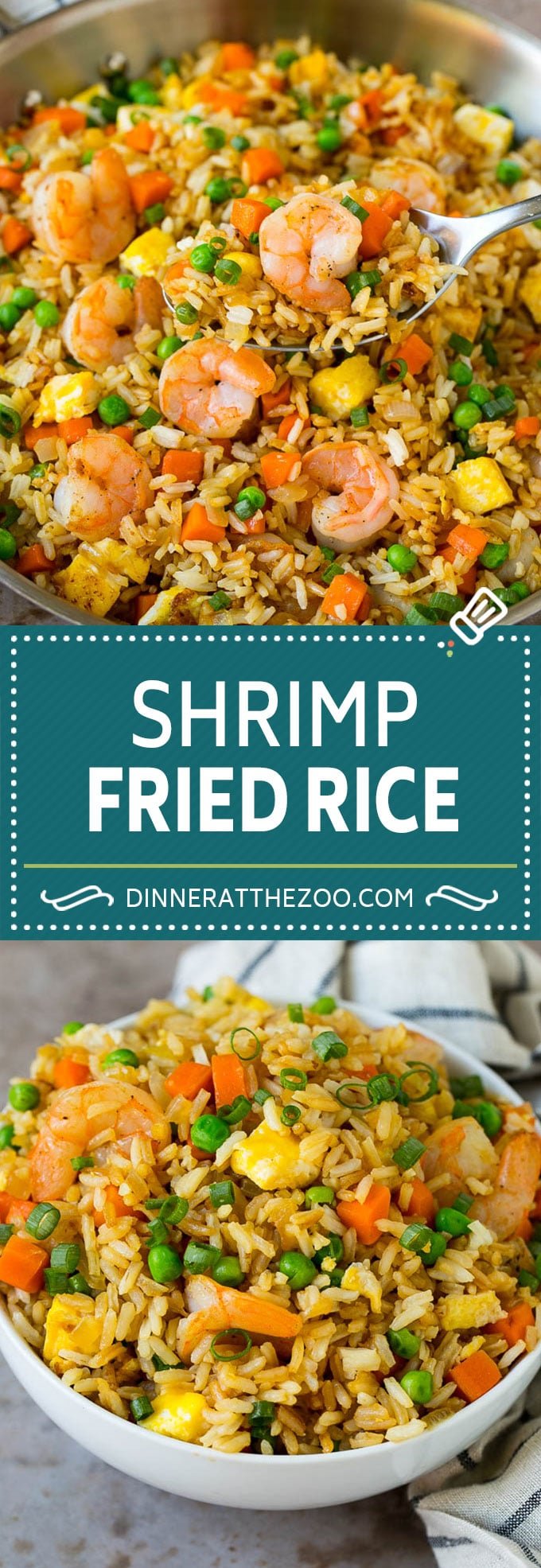 Shrimp Fried Rice Recipe | Chinese Fried Rice #rice #shrimp #peas #carrots #sidedish #dinner #sraye