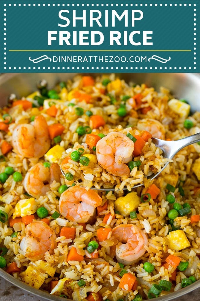 Shrimp Fried Rice Recipe | Chinese Fried Rice #rice #shrimp #peas #carrots #sidedish #dinner #sraye