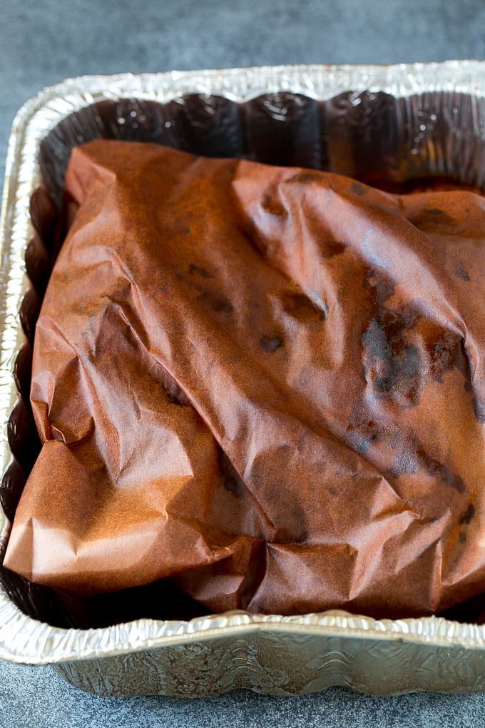 Smoked Brisket Recipe | Beef Brisket | BBQ Beef #brisket #smoker #beef #bbq #dinner #sraye Brisket wrapped in butcher paper.