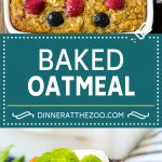 Baked Oatmeal Recipe | Meal Prep | Healthy Oatmeal #oatmeal #casserole #breakfast #brunch #sraye #mealprep