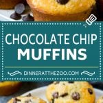Chocolate Chip Muffins | Easy Muffin Recipe #chocolate #muffins #baking #breakfast #snack #sraye