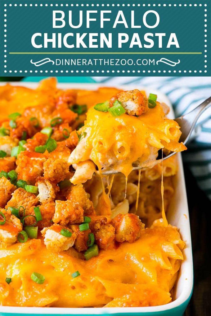 Buffalo Chicken Pasta Recipe | Baked Pasta #chicken #buffalochicken #pasta #cheese #dinner #sraye