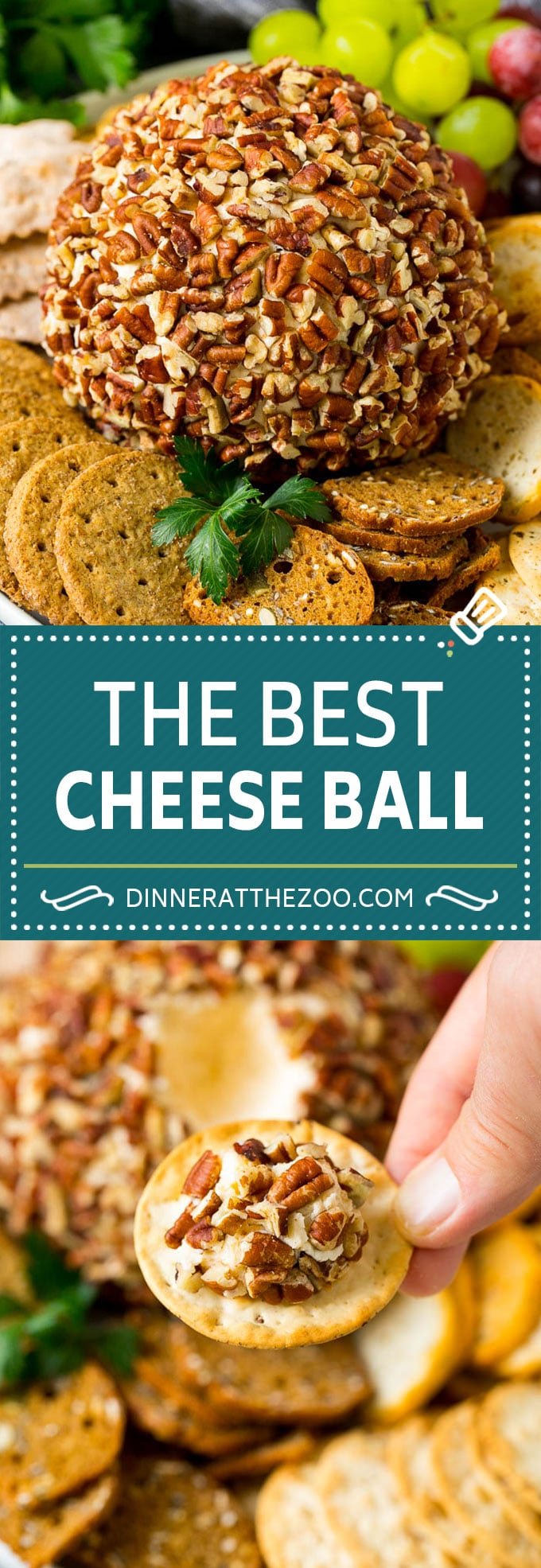 Cheese Ball Recipe #cheese #cheeseball #pecans #appetizer #snack #keto #lowcarb #sraye