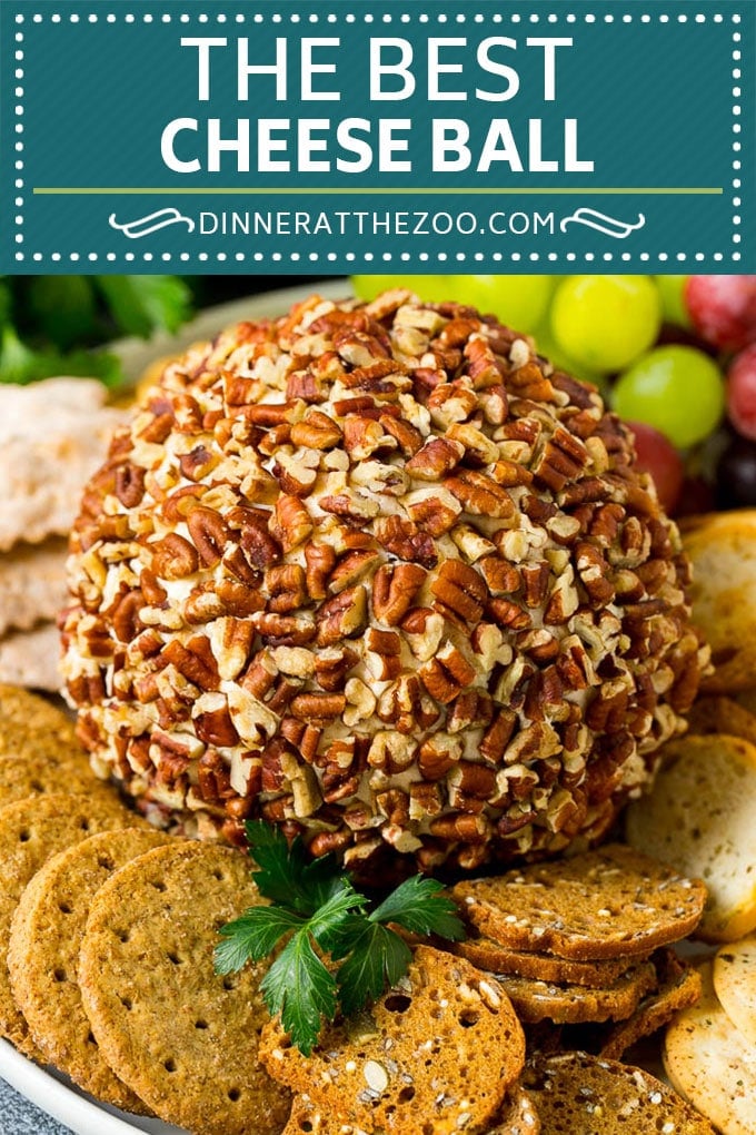 Cheese Ball Recipe #cheese #cheeseball #pecans #appetizer #snack #keto #lowcarb #sraye