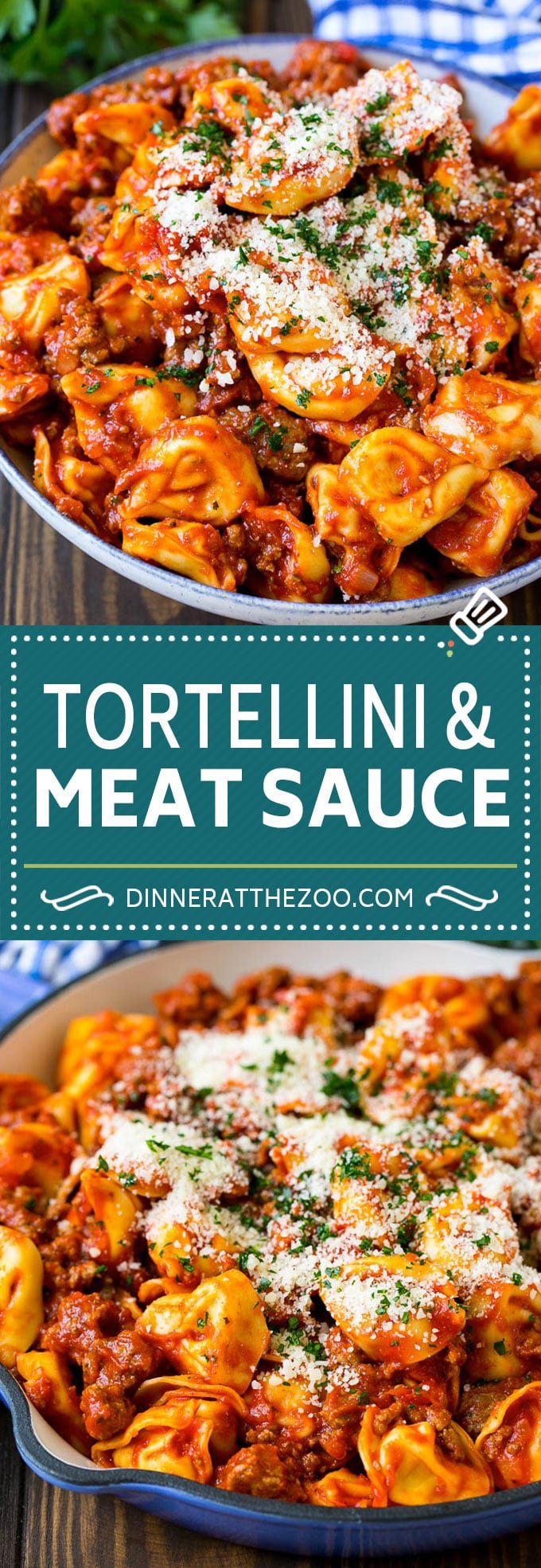 Cheese Tortellini in Meat Sauce #tortellini #pasta #sauce #dinner #sraye #cheese