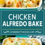 Chicken Alfredo Bake | Baked Pasta #chicken #pasta #cheese #comfortfood #dinner #sraye