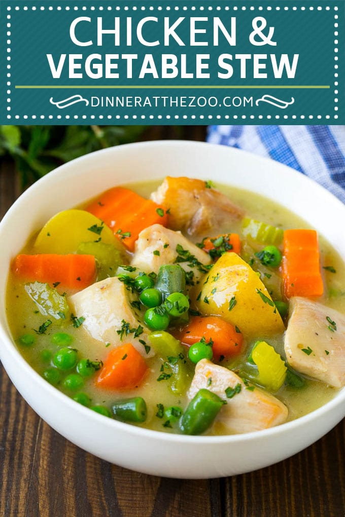 Chicken Stew Recipe | Chicken and Vegetable Soup #stew #soup #chicken #potatoes #comfortfood #dinner #sraye