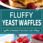 Yeast Waffles Recipe | Homemade Waffles #waffles #breakfast #brunch #sraye