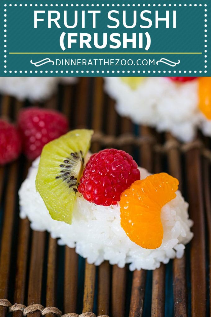 Fruit Sushi Recipe | Dessert Sushi #fruit #sushi #snack #dessert #sraye