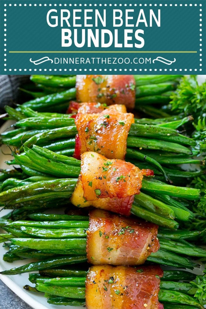 Green Bean Bundles Recipe | Bacon Wrapped Green Beans | Green Beans with Bacon | Green Beans Recipe #bacon #greenbeans #sidedish #dinner #sraye