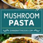 Mushroom Pasta Recipe | Creamy Pasta #pasta #mushrooms #bacon #dinner #sraye