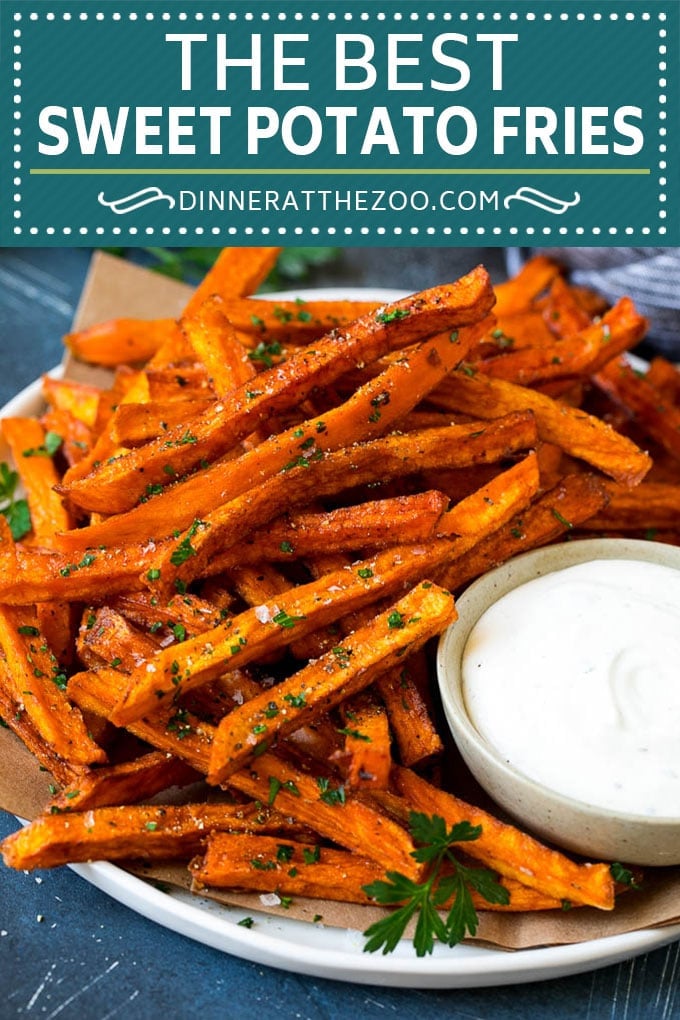 Sweet Potato Fries Recipe | Baked Sweet Potato Fries | Homemade Fries #fries #sweetpotato #sidedish #frenchfries #dinner #sraye