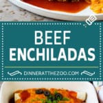 Beef Enchiladas Recipe #beef #groundbeef #mexicanfood #enchiladas #cheese #dinner #sraye