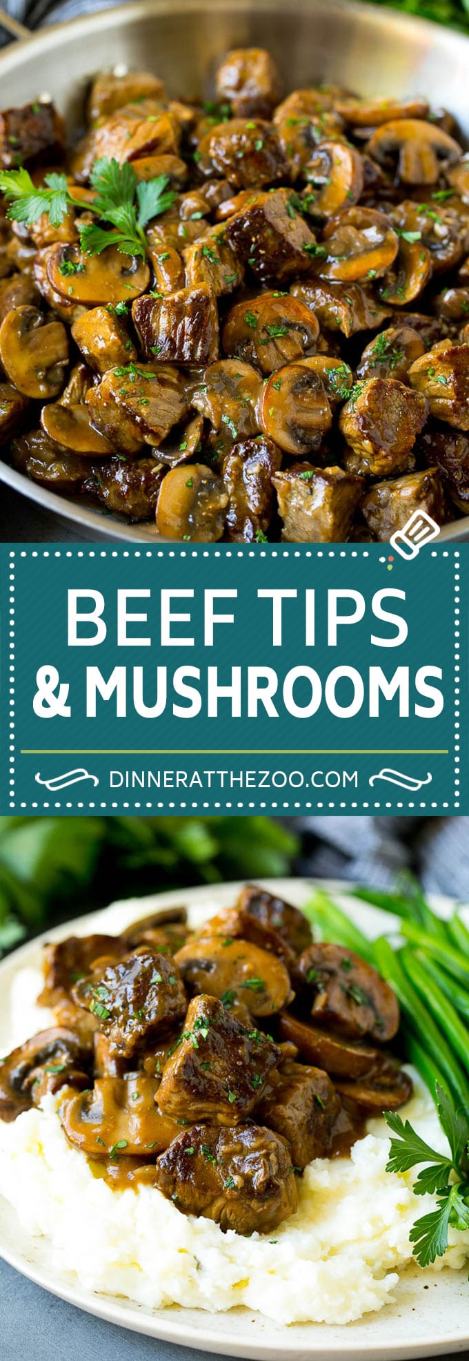 Beef Tips with Mushroom Gravy Recipe | Steak Tips #beef #steak #mushrooms #gravy #comfortfood #dinner #sraye