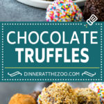 Chocolate Truffles Recipe | Homemade Candy #candy #truffles #chocolate #dessert #sprinkles #sraye